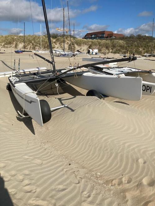 Catamaran hobie tiger, Watersport en Boten, Zeilen en Zeiltoebehoren, Gebruikt, Grootzeil, Ophalen of Verzenden