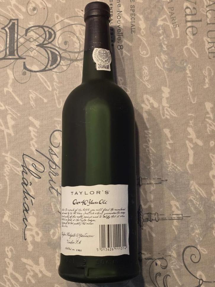 Porto Taylor's : 40 Year Old Tawny, Verzamelen, Wijnen, Nieuw, Port, Overige gebieden, Vol, Ophalen