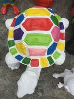 schildpad multicolor gr, Nieuw, Kunststof, Ophalen, Dierenbeeld