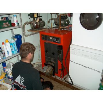 Reinigen en afstellen brander, dit met attest beschikbaar voor biedingen