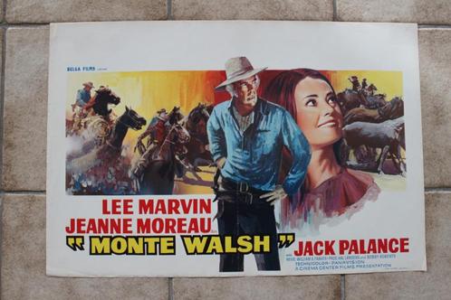 filmaffiche Jeanne Moreau Monte Walsh 1970 filmposter, Collections, Posters & Affiches, Comme neuf, Cinéma et TV, A1 jusqu'à A3