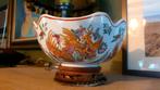 Chinese porseleinen schaal met feniksen – handbeschilderd, Antiek en Kunst, Ophalen
