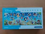 puzzel 1000 st - Clementoni - Disney classic panorama, Ophalen of Verzenden, 500 t/m 1500 stukjes, Zo goed als nieuw, Legpuzzel