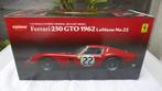 Kyosho 1/18 Ferrari 250 GTO 1962 Le Mans N22 met OVP, Ophalen of Verzenden, Zo goed als nieuw, Auto, Kyosho