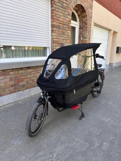 Batavus Fier 2 500Wh Enviolo Smoking Black, Fietsen en Brommers, Fietsen | Bakfietsen, Gebruikt, Overige merken, 2 kinderen, Elektrisch