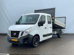 Nissan NV400 2.3 dCi L2H1 Kipper 3 Zijde Airco 6 Zits Bakmaa, Auto's, Bestelwagens en Lichte vracht, Cruise Control, Te koop, Diesel