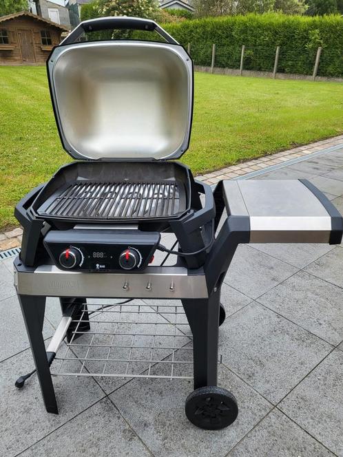 Weber Pulse 2000 Barbecue + onderstel en beshermh Nieuwstaat, Tuin en Terras, Elektrische barbecues, Zo goed als nieuw, Ophalen of Verzenden