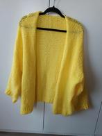 Gele gebreide vest, Enlèvement ou Envoi, Comme neuf, Taille 38/40 (M), Jaune
