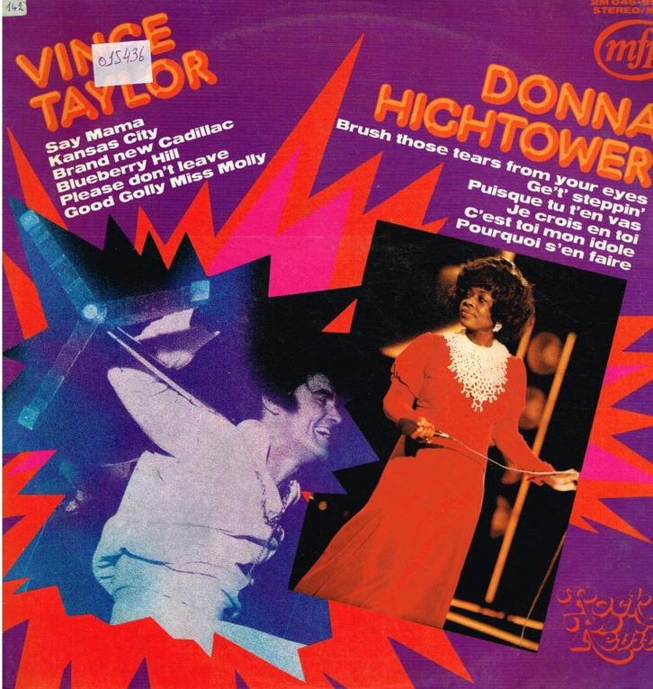 lp    /     Vince Taylor - Donna Hightower – Rock Revival, Cd's en Dvd's, Vinyl | Overige Vinyl, Overige formaten, Ophalen of Verzenden