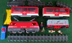 Playmobil RC Train 4010 + deux wagons Panorama 4124 - LGB, Comme neuf, LGB, Enlèvement ou Envoi, Set de Trains