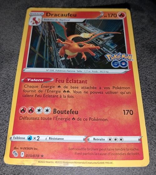 Dracaufeu, Hobby en Vrije tijd, Verzamelkaartspellen | Pokémon, Zo goed als nieuw, Ophalen of Verzenden