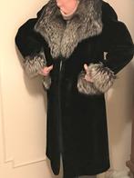 Manteau en fausse fourrure taille 38 belge, Comme neuf, Noir, Taille 38/40 (M), Enlèvement ou Envoi