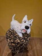 Schattig decoratief beeld witte Schotse Terriër, Ophalen of Verzenden, Gebruikt, Dier