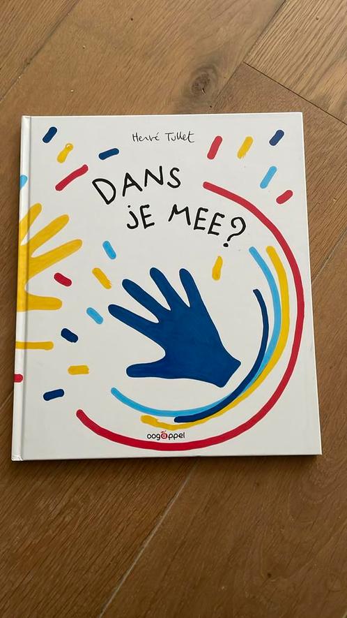 Hervé Tullet - Dans je mee?, Boeken, Kinderboeken | Kleuters, Zo goed als nieuw, Ophalen of Verzenden