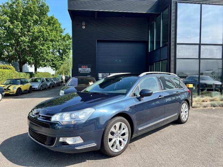 Citroen C5 Break Exclusive 2.7L Diesel Automaat Topstaat Gar, Auto's, Citroën, Bedrijf, C5, ABS, Adaptieve lichten, Airbags, Airconditioning