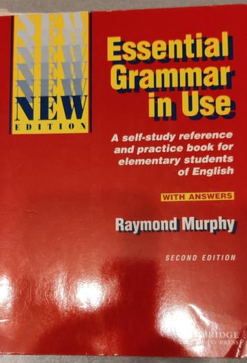 Essential Grammar in Use, second edition + antwoordsleutel, Ophalen of Verzenden, Zo goed als nieuw, Niet van toepassing, Cambridge