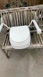 Toiletverhoger met armleuningen, Ophalen, Gebruikt
