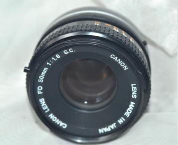 CANON FD 50mm 1.8 S.C. Voor Canon A-1, AE-1, AE-1-programma. beschikbaar voor biedingen