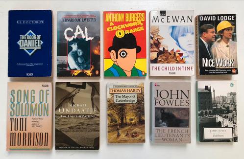 lot van 10 boeken literatuur Engelstalig, Boeken, Taal | Engels, Gelezen, Fictie, Ophalen of Verzenden