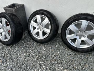 Jantes Audi A6 avec nouveaux pneus d'hiver Michelin, Enlèvement, Pneus hiver, Pneu(s)