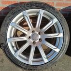Audi A5 - S5 Originele Sline Velgen Nieuwstaat + Banden, Auto-onderdelen, Banden en Velgen, Ophalen, 18 inch, 245 mm, Banden en Velgen