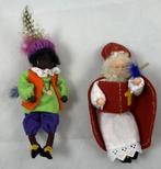 Sinterklaas Zwarte Piet decoratie figuren stof vintage Sint, Diversen, Verzenden, Zo goed als nieuw