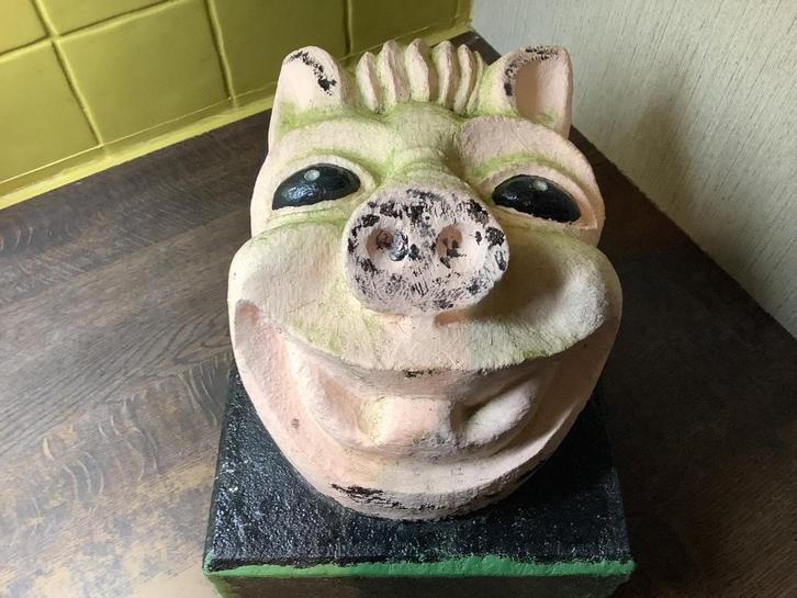 Religieus Varken (India), Antiek en Kunst, Antiek | Religieuze voorwerpen, Ophalen