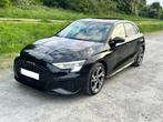 Audi A3 Sportback S line 35 TDI 150 S Tronic, Auto's, Audi, Zwart, Leder, 5 deurs, Particulier