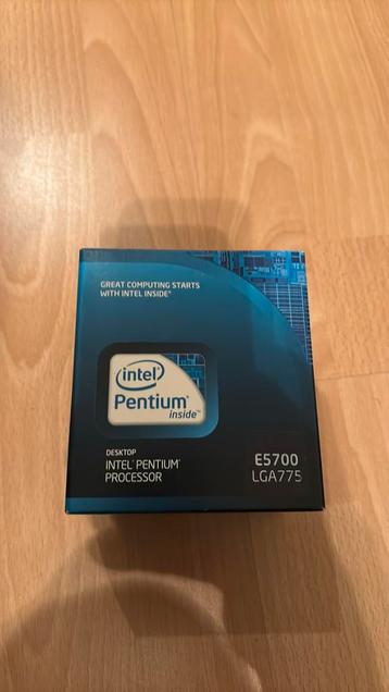 Intel pentium processor E5700