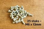 Zeskantbout / Schroefbout M6 x 13mm - Gegalvaniseerd Staal -, Ophalen of Verzenden