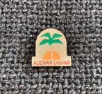 PIN - AUCHAN - LOUVROIL, Envoi, Utilisé, Autres sujets/thèmes, Insigne ou Pin's