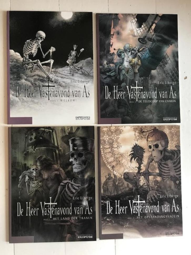 Liberge De Heer Vastenavond van As 1-4 SC 2004 Dupuis, Livres, BD, Neuf, Série complète ou Série, Enlèvement ou Envoi