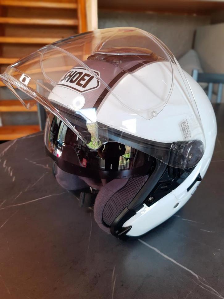 Casque jet SHOEI J-Cruise (taille M), Motos, Vêtements | Casques de moto, Casque jet, S, Shoei, Enlèvement ou Envoi