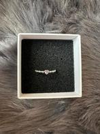 Bague en argent massif 925, Handtassen en Accessoires, Bedels, Ophalen of Verzenden, Nieuw, Zilver, Met strass