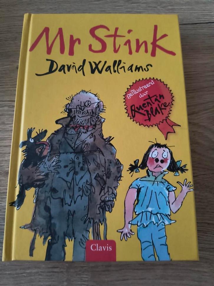 David Walliams - Meneer Stink, Boeken, Kinderboeken | Jeugd | 10 tot 12 jaar, Zo goed als nieuw, Ophalen of Verzenden