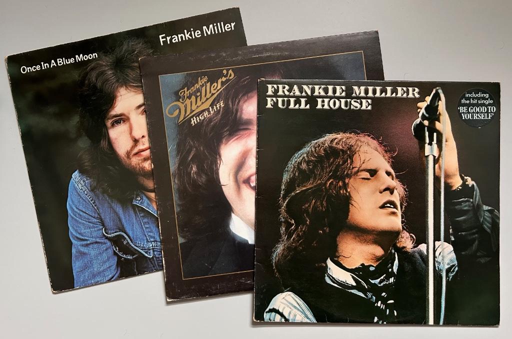 FRANKIE MILLER - Blue moon, High life & Full house ( 3 LPs ), Verzenden, Zo goed als nieuw, 12 inch, Poprock