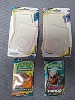 Pokemon Unified Minds, Team Up, Unbroken Bonds booster, Ophalen of Verzenden, Zo goed als nieuw, Booster, Foil