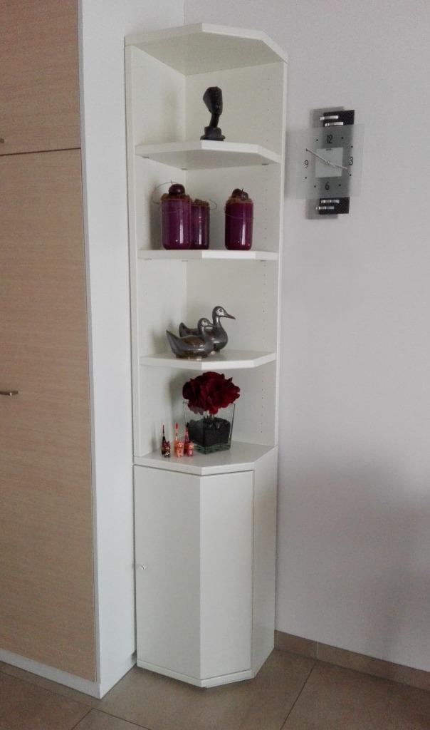 Hoekkast – wit - merk Hülsta, Huis en Inrichting, Kasten | Overige, Zo goed als nieuw, Ophalen