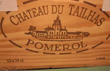 Chateau Du Tailhas Pomerol 1998 12x75cl
Bewaard in de kelder beschikbaar voor biedingen