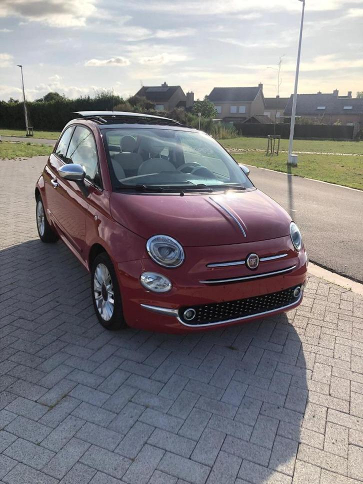 fiat 500, Auto's, Fiat, Bedrijf, Te koop, ABS, Airbags, Airconditioning, Bluetooth, Boordcomputer, Centrale vergrendeling, Cruise Control