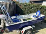 Vis / Toerboot, Sports nautiques & Bateaux, Bateaux de pêche & à console, 3 à 6 mètres, Jusqu'à 10 ch, Enlèvement, Utilisé