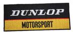 Patch Dunlop Motorsport - 125 x 55mm, Motos, Neuf