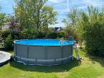 Intex zwembad 488x122 GRATIS met toebehoren (zie prijs), Tuin en Terras, Ophalen of Verzenden, Zo goed als nieuw