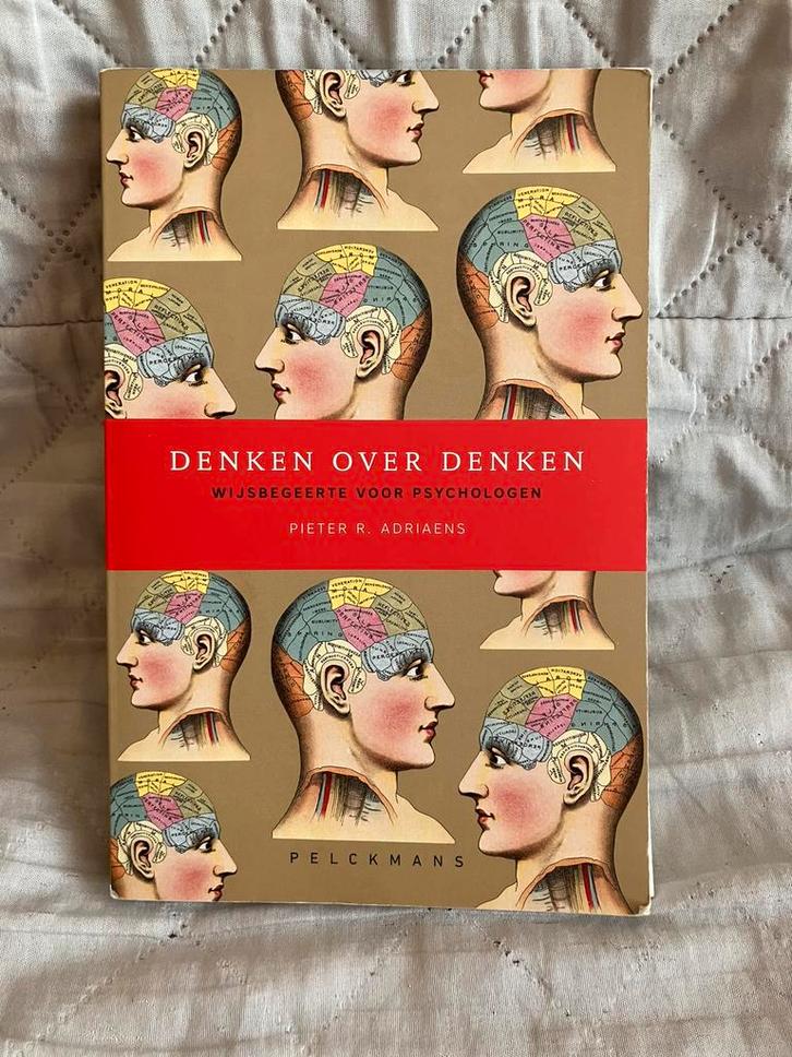 Pieter R. Adriaens - Denken over denken, Boeken, Filosofie, Gelezen, Wijsbegeerte of Ethiek, Ophalen of Verzenden