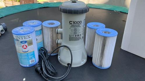 Épurateur à cartouche Intex C1000 + 5 cartouches A, Tuin en Terras, Zwembad-toebehoren, Gebruikt, Filter, Ophalen