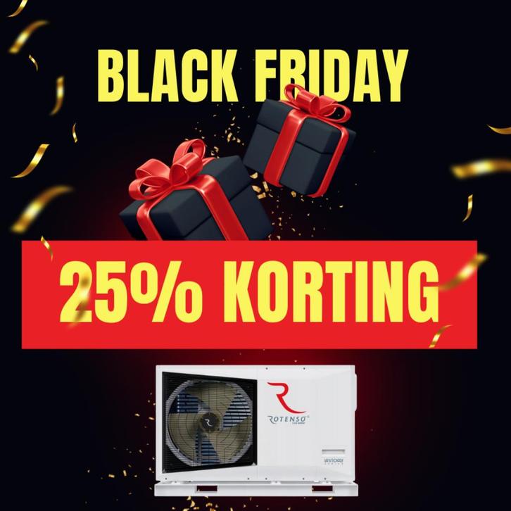Rotenso monobloc warmtepomp 25% black Friday korting, Doe-het-zelf en Bouw, Verwarming en Radiatoren, Nieuw, Ophalen of Verzenden