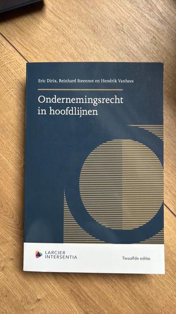 Ondernemingsrecht in hoofdlijnen (twaalfde editie) beschikbaar voor biedingen