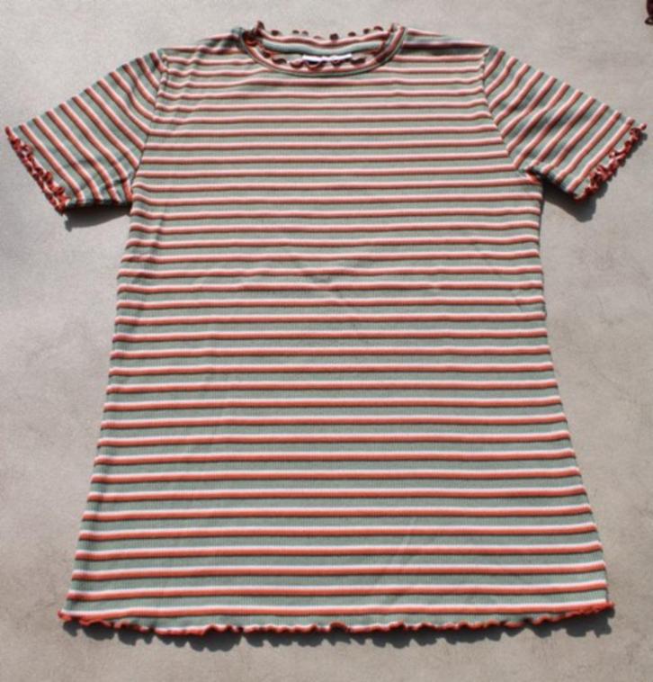 Gestreept T-shirtje - maat 158, Kinderen en Baby's, Kinderkleding | Maat 158, Zo goed als nieuw, Meisje, Shirt of Longsleeve, Ophalen of Verzenden