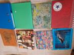 (Ring)mappen A4 + 10 plastic mappen en 1 kartonnen insteek, Ophalen, Gebruikt