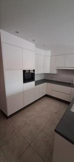 Dovy keuken wit U vorm incl. toestellen, Ophalen, Gebruikt, Wit, Greeploos
